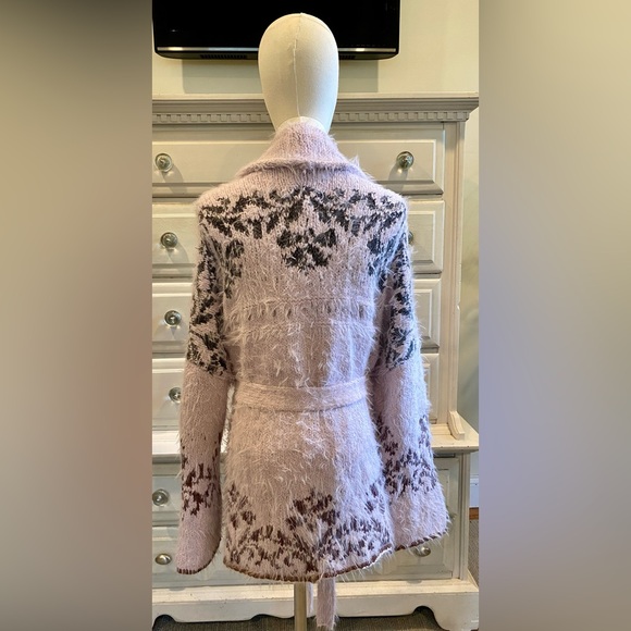 Free People Lavender Floral Cardigan - Picture 2 of 5